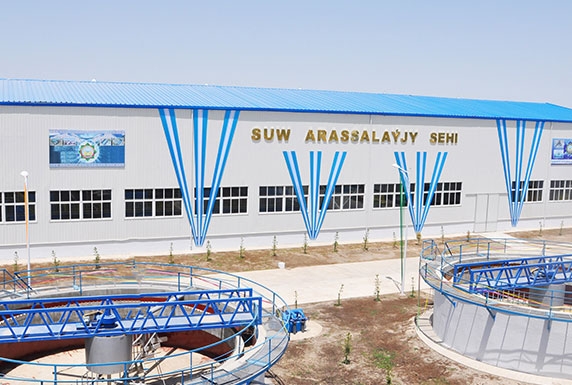 CONSTRUCTION AND EQUIPMENT OF A WATER PURIFICATION FACILITY FOR 25000M3 PER DAY LEBAP VELAYAT ETRAP FARAP.